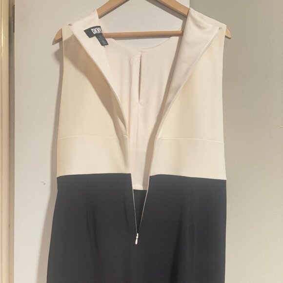 DKNY Womens Keyhole Ruched Wear dress Size 14 - Picture 11 of 16